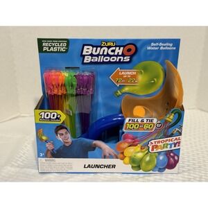 ZURU Bunch O Balloons 100 Water Balloons With‎ Launcher **New**